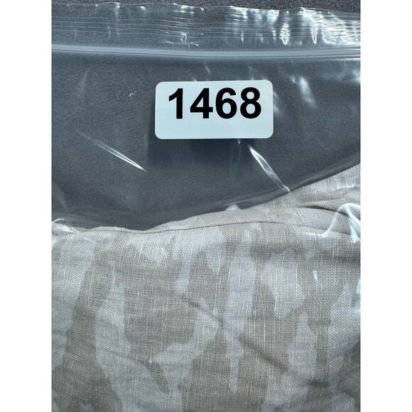 Athleta Cabo Tide Linen Jogger Women’s Size 4T Tall Natural Beige Camo Print - Picture 12 of 12